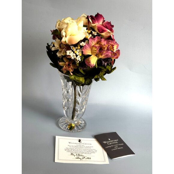 Waterford Crystal 1st Edition Mother’s Day Vase 1995 Signed Ray O’Brien Box Gift - Picture 1 of 8